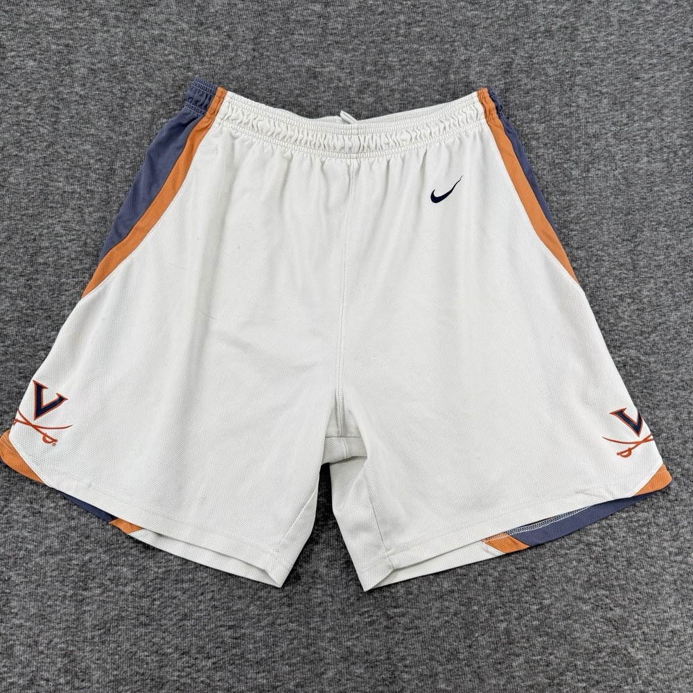 Vintage 90s Nike Team UVA Virginia Cavaliers Mesh Basketball Shorts Men's M USA